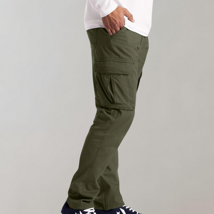 Francis Pantalon Cargo Homme Coupe Décontractée avec Multiples Poches & Coutures Renforcées, vue 7