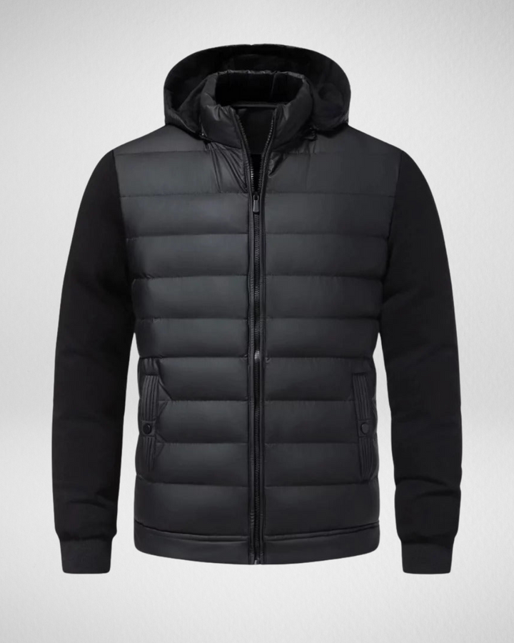 Benjamin Veste Matelassée Homme Manteau Léger Matelassé pour l’Automne & l’Hiver avec Fermeture Éclair & Poches