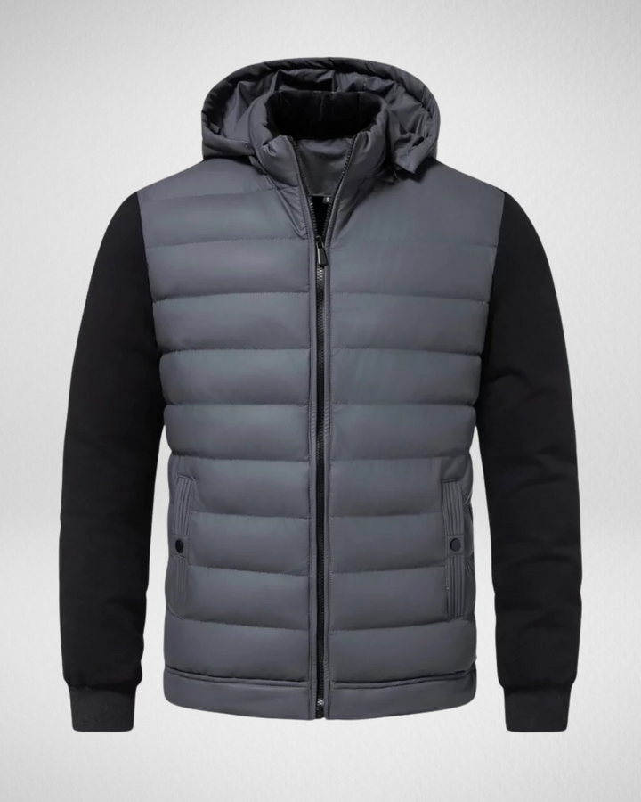 Benjamin Veste Matelassée Homme Manteau Léger Matelassé pour l’Automne & l’Hiver avec Fermeture Éclair & Poches, vue 3