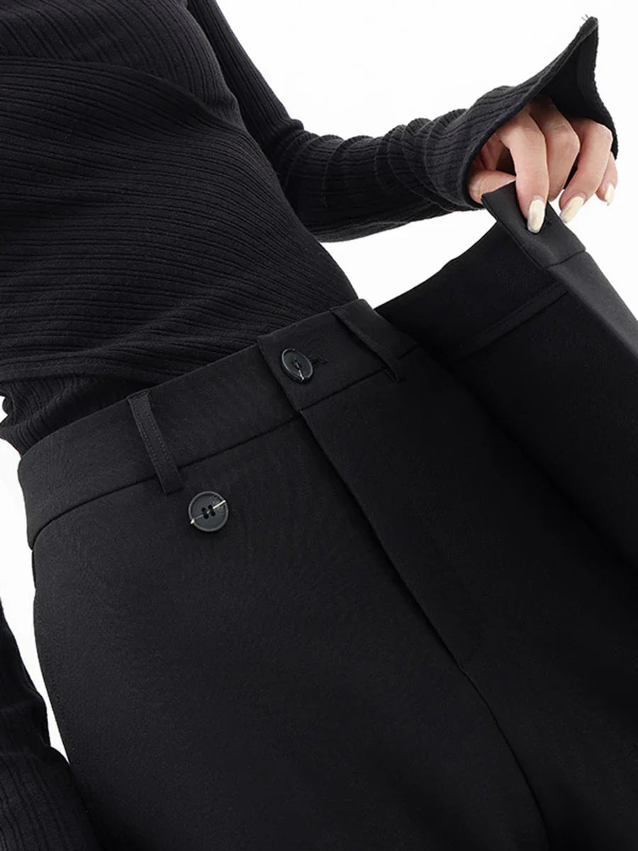 Emma Pantalon Ample Femme Pantalon Large Confortable & Respirant pour un Look Décontracté et Stylé, vue 10