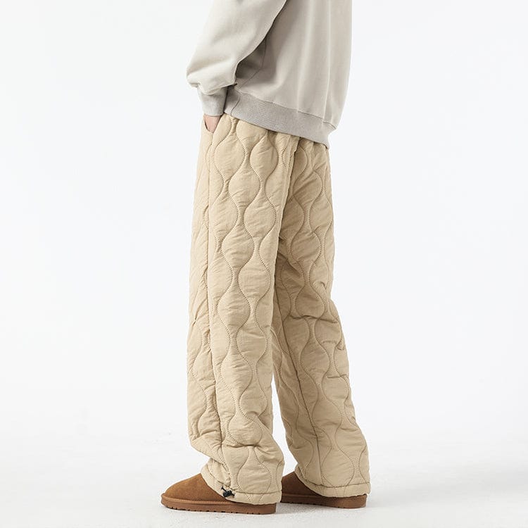 Logan Pantalon Hiver Matelassé Homme Pantalon Chaud Doublé Polaire avec Coupe Ample & Taille Élastique, vue 6