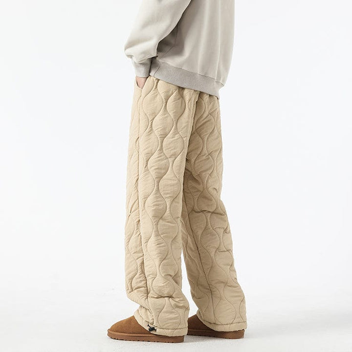 Logan Pantalon Hiver Matelassé Homme Pantalon Chaud Doublé Polaire avec Coupe Ample & Taille Élastique, vue 6