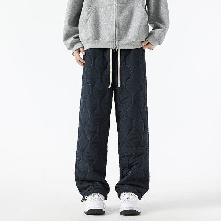 Logan Pantalon Hiver Matelassé Homme Pantalon Chaud Doublé Polaire avec Coupe Ample & Taille Élastique, vue 23