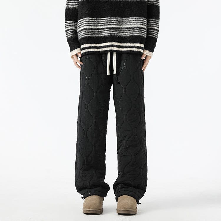 Logan Pantalon Hiver Matelassé Homme Pantalon Chaud Doublé Polaire avec Coupe Ample & Taille Élastique, vue 21