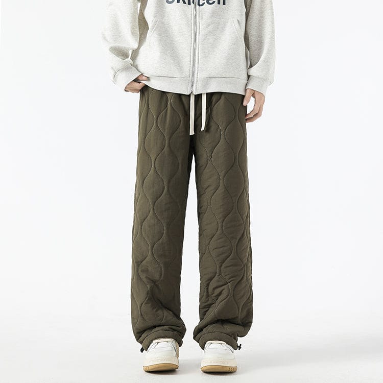 Logan Pantalon Hiver Matelassé Homme Pantalon Chaud Doublé Polaire avec Coupe Ample & Taille Élastique, vue 24