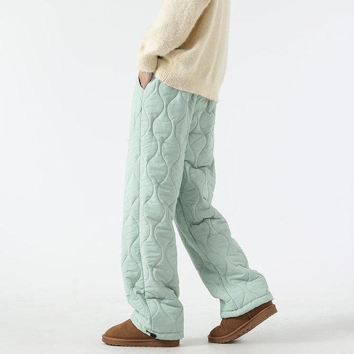 Logan Pantalon Hiver Matelassé Homme Pantalon Chaud Doublé Polaire avec Coupe Ample & Taille Élastique, vue 7