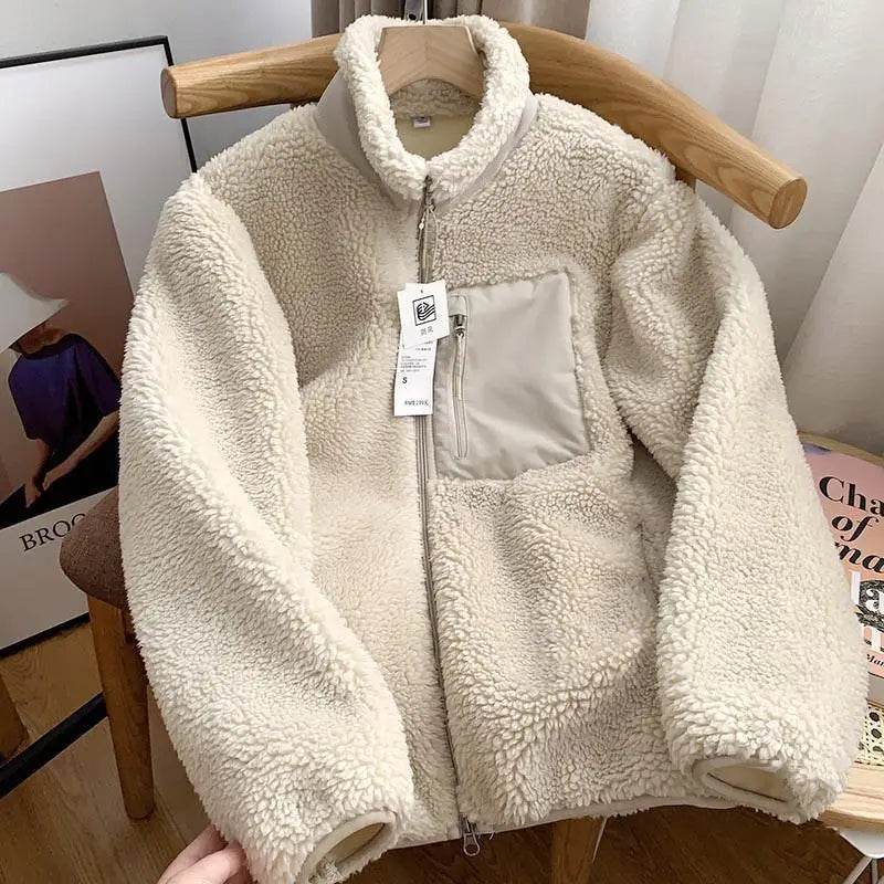 Stella Veste Hiver Femme Manteau Chaud Légère Élégante en Tissu pour Temps Froid