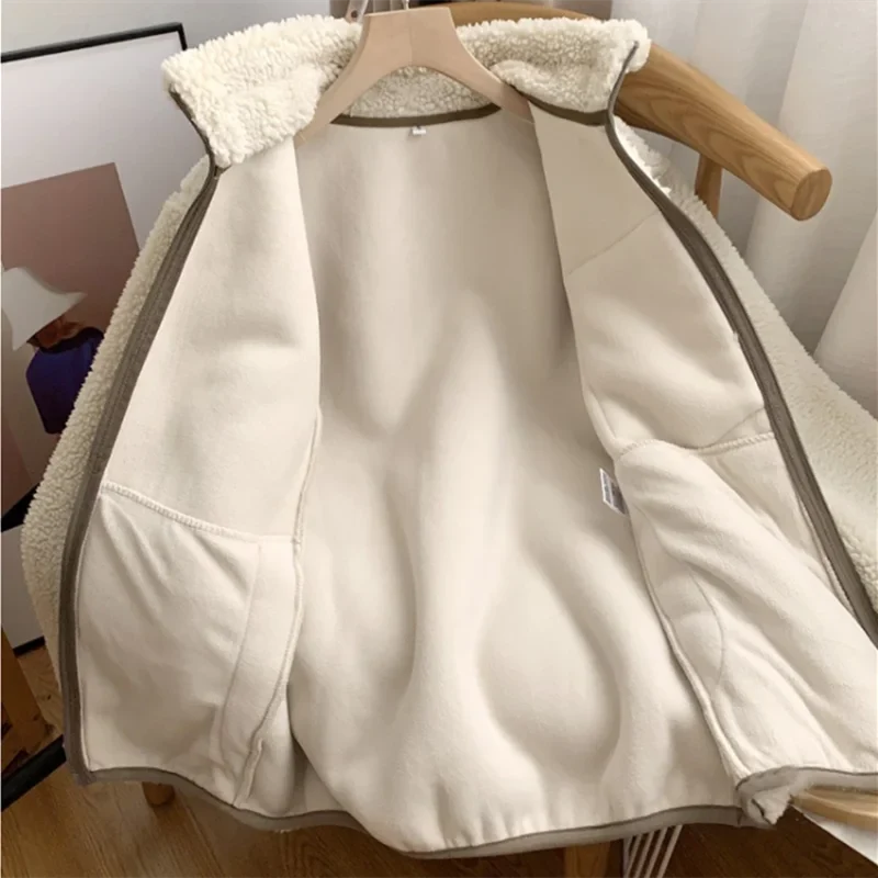 Stella Veste Hiver Femme Manteau Chaud Légère Élégante en Tissu pour Temps Froid, vue 12