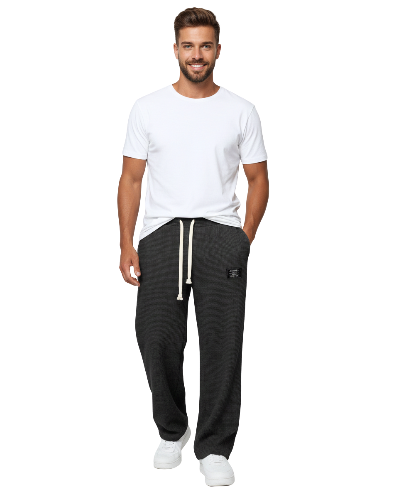 Quinton Pantalon Homme Coupe Ample Taille Ajustable, Tissu Respirant & Style Moderne, vue 7