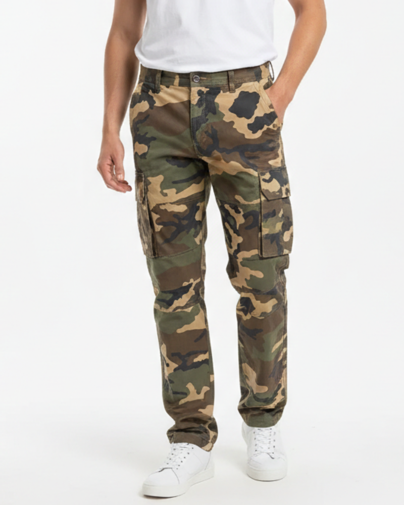 Lucas Pantalon Outdoor Homme Pantalon Résistant Coupe Droite avec Poches Fonctionnelles, vue 4