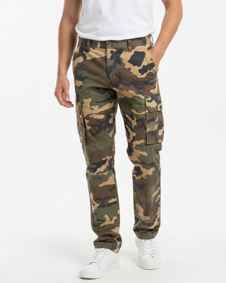 Lucas Pantalon Outdoor Homme Pantalon Résistant Coupe Droite avec Poches Fonctionnelles, vue 4