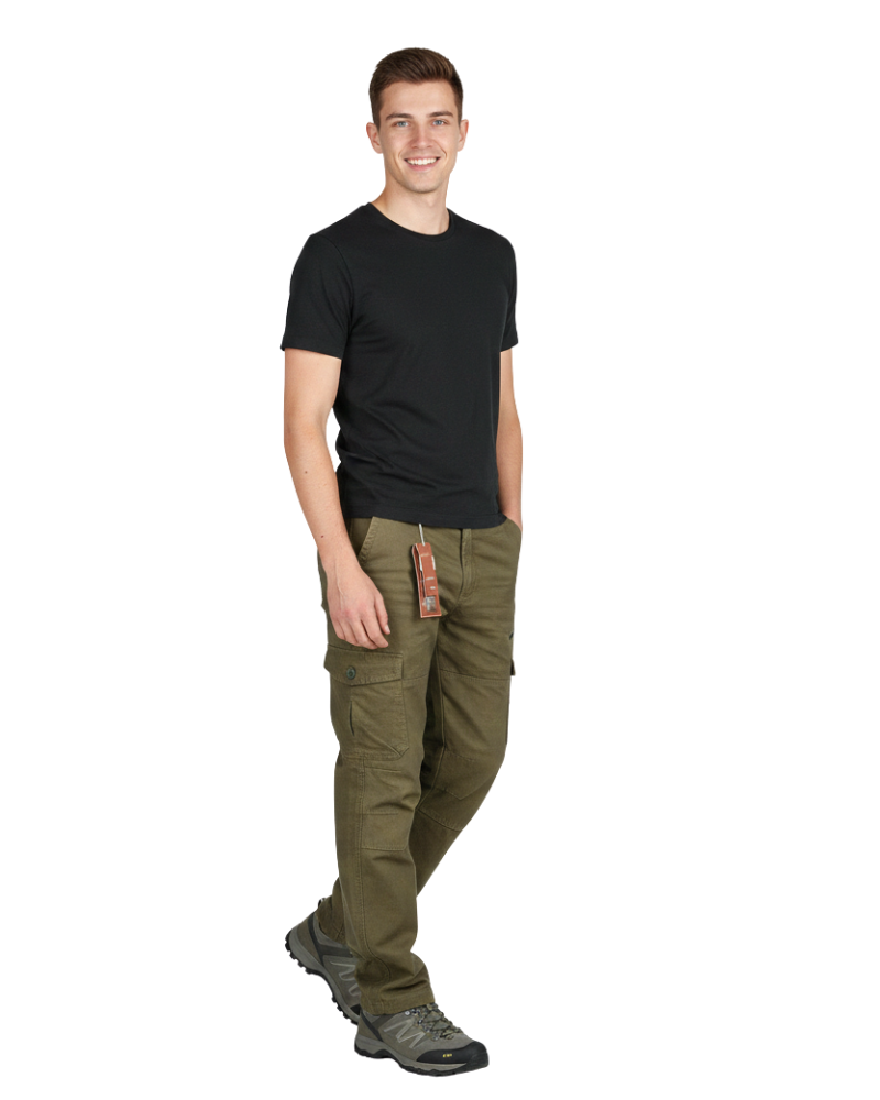 Onze Pantalon Casual Homme Coupe Relax Confortable avec Poches Pratiques & Tissu Léger, vue 4