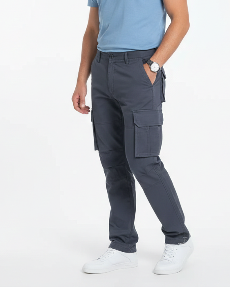 Lucas Pantalon Outdoor Homme Pantalon Résistant Coupe Droite avec Poches Fonctionnelles, vue 5