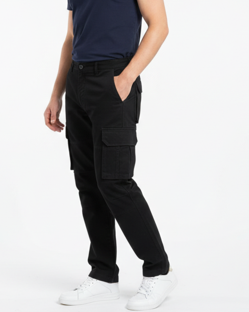 Lucas Pantalon Outdoor Homme Pantalon Résistant Coupe Droite avec Poches Fonctionnelles, vue 2