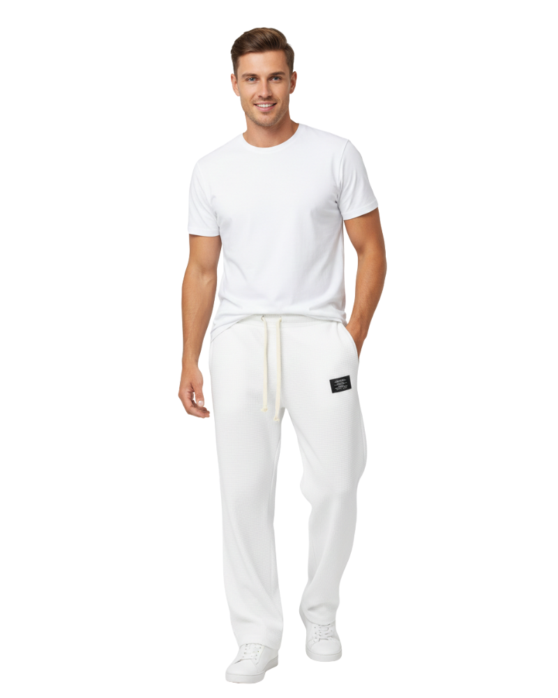 Quinton Pantalon Homme Coupe Ample Taille Ajustable, Tissu Respirant & Style Moderne, vue 2