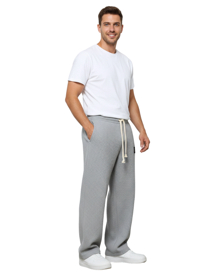 Quinton Pantalon Homme Coupe Ample Taille Ajustable, Tissu Respirant & Style Moderne, vue 3