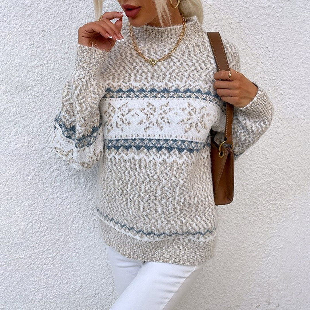 Lilly Pull Femme Pull d’Hiver Chaud, Respirant et Élégant pour un Confort Quotidien, vue 4