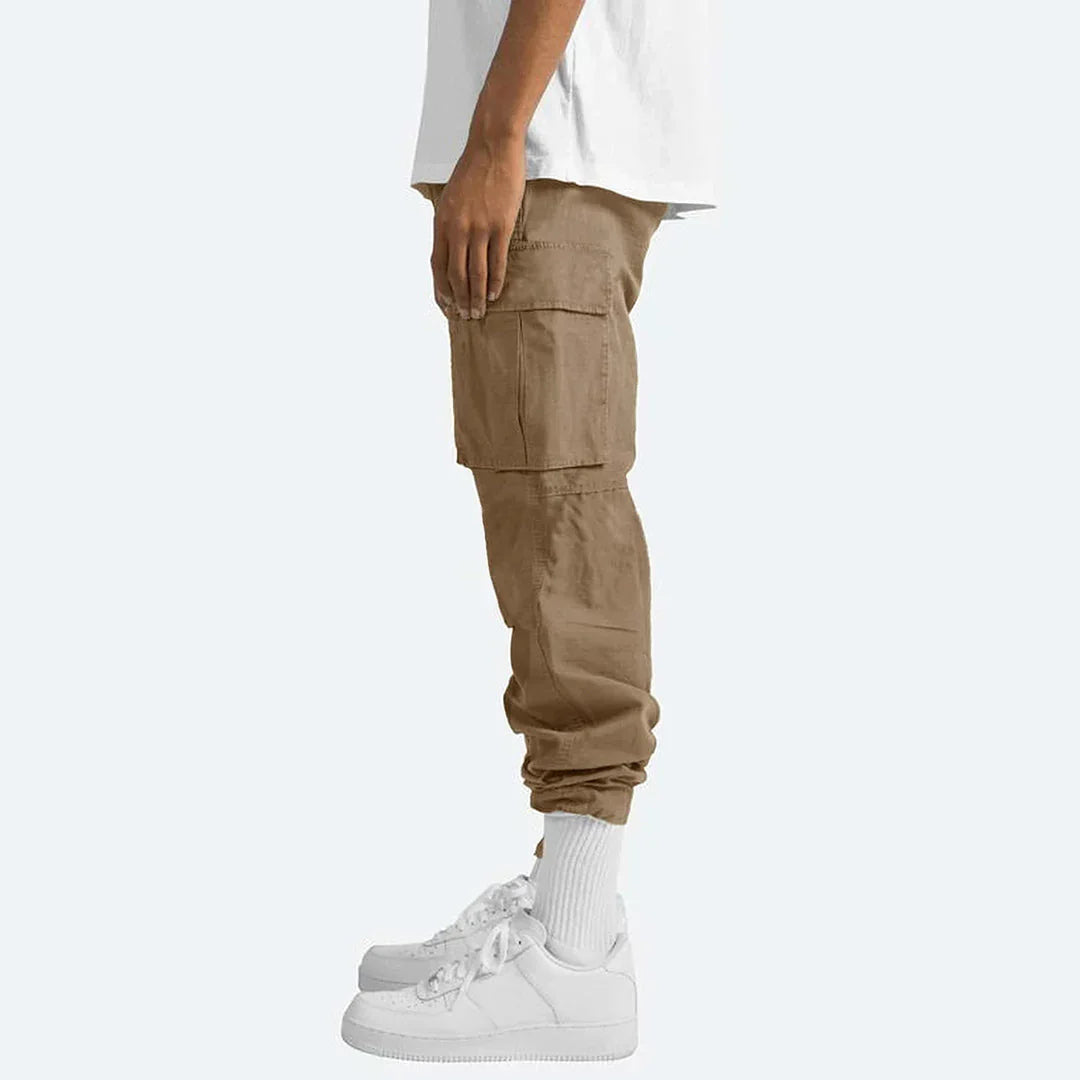 James Pantalon Cargo Homme Pantalon Outdoor Robuste avec Poches & Taille Élastique, vue 11
