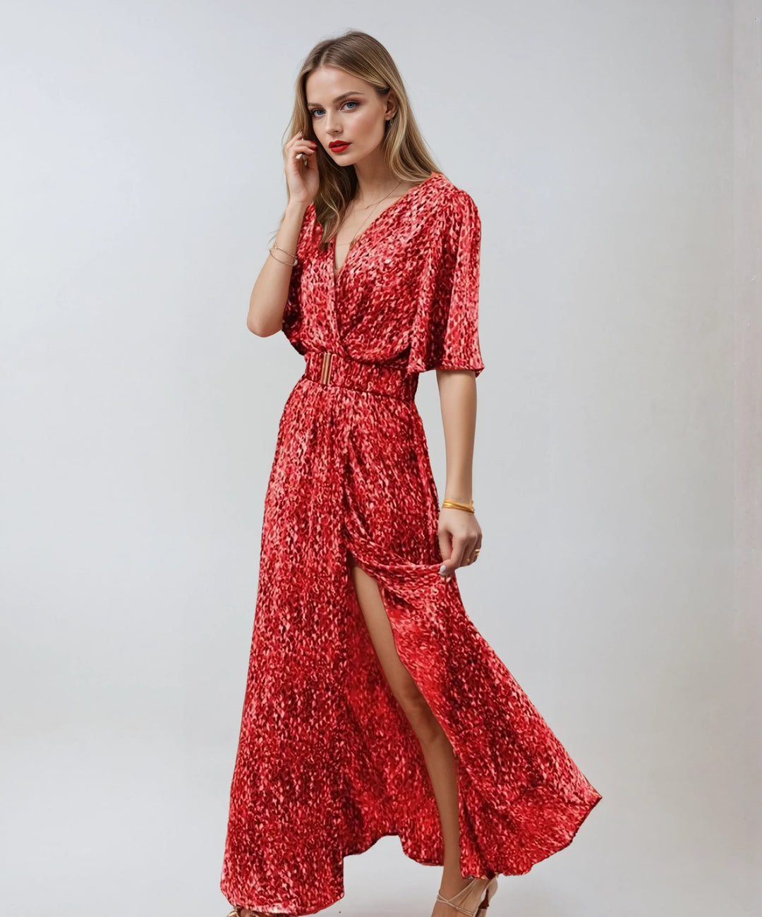 Riinana Boheme Maxi Robe d’été – Doireann