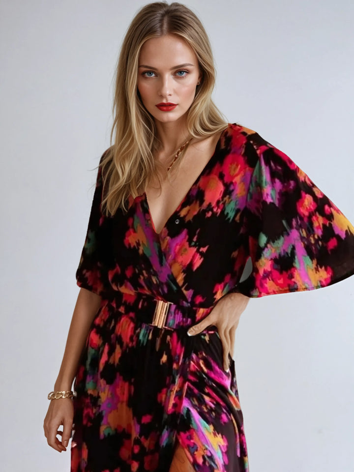 Riinana Boheme Maxi Robe d’été – Doireann