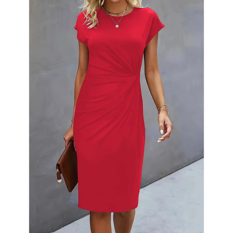 Searrala Chic Midi Robe d’été – Earline