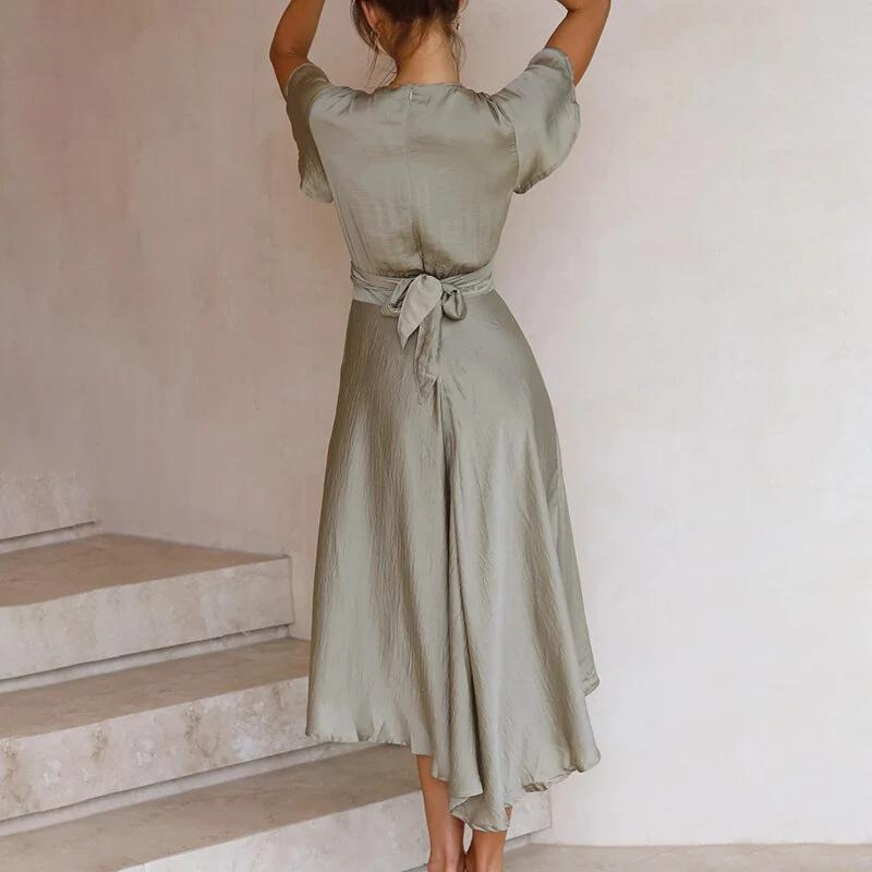 Seelleasa Boheme Midi Robe d’été – Mable
