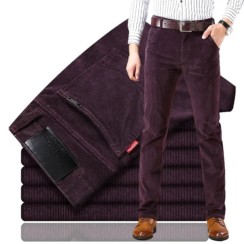 PANTALON D'HOMME DE LUXE EN MATÉRIAU PREMIUM