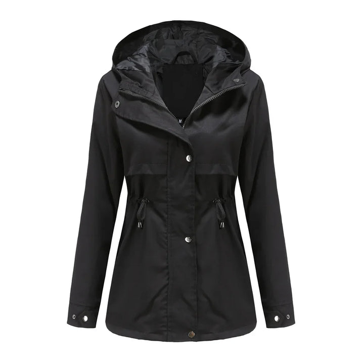 Madeline Manteau Imperméable Femme Capuche Réglable, Léger & Résistant pour Pluie, vue 8