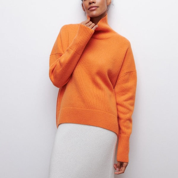 Camille Pull Femme Hiver Maille Douce Confortable & Coupe Chic Légèrement Ample, vue 2