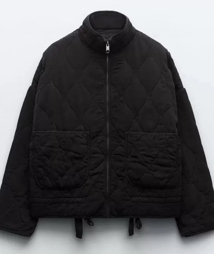 Hershey Veste Matelassée Femme Chaude et Légère avec Zip Avant & Taille Ajustable, vue 10