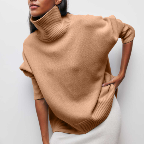 Camille Pull Femme Hiver Maille Douce Confortable & Coupe Chic Légèrement Ample, vue 5