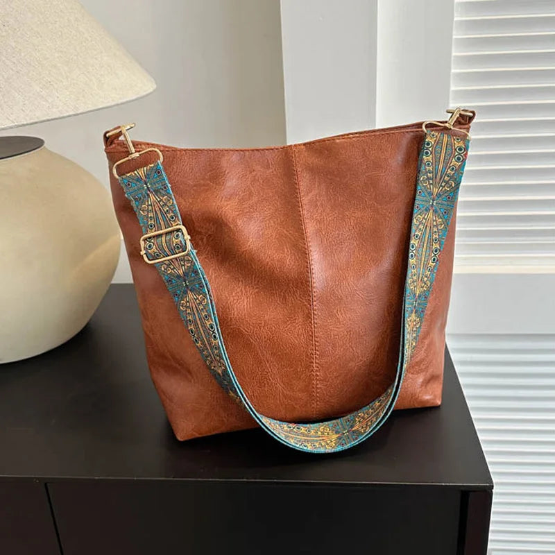 Zaria Sac Femme Sac à Bandoulière Élégant en Cuir Vintage Traditionnel
