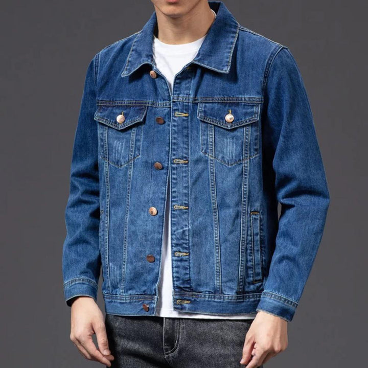 Miguel Veste Homme en Denim Classique Bleu, Durable & Style Intemporel, vue 2