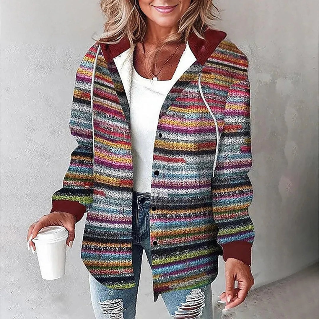 Evania Manteau Femme Manteau Chaud Élégant & Confortable pour Hiver, vue 7