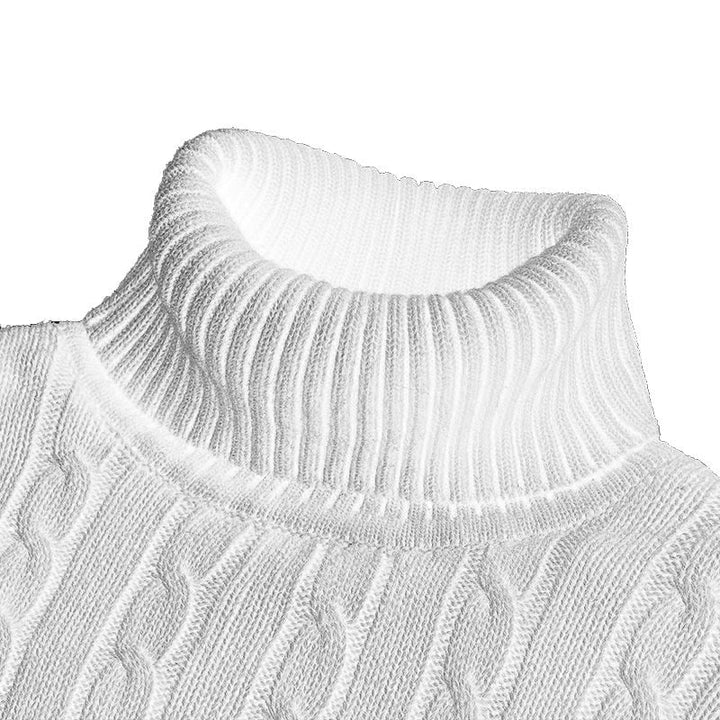 Klaus Pull Col Roulé Homme Tricot Élégant & Confortable en Maille, vue 12
