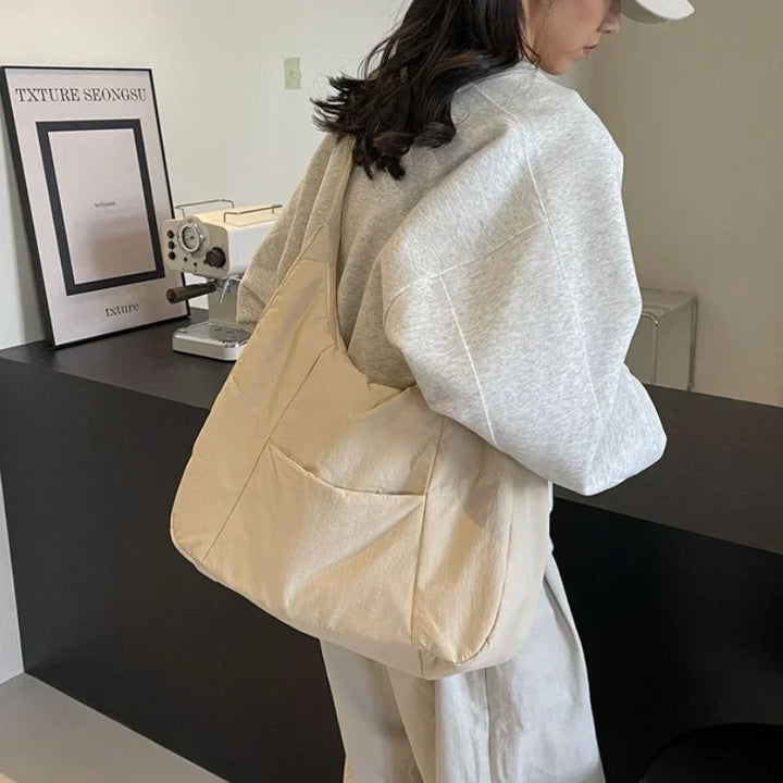 Lucille Sac Bandoulière Femme Grand Sac Élégant avec Compartiments & Sangle Réglable, vue 8