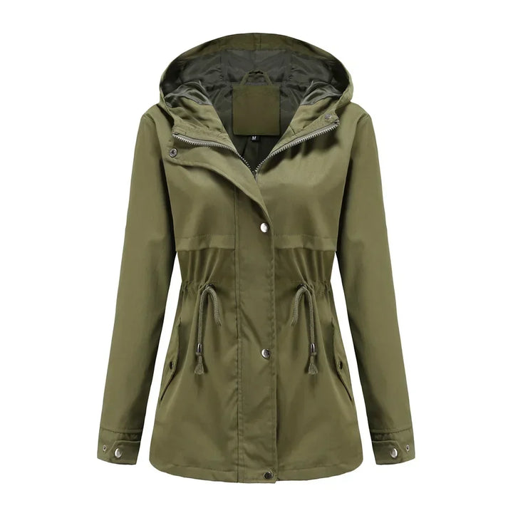 Madeline Manteau Imperméable Femme Capuche Réglable, Léger & Résistant pour Pluie, vue 7