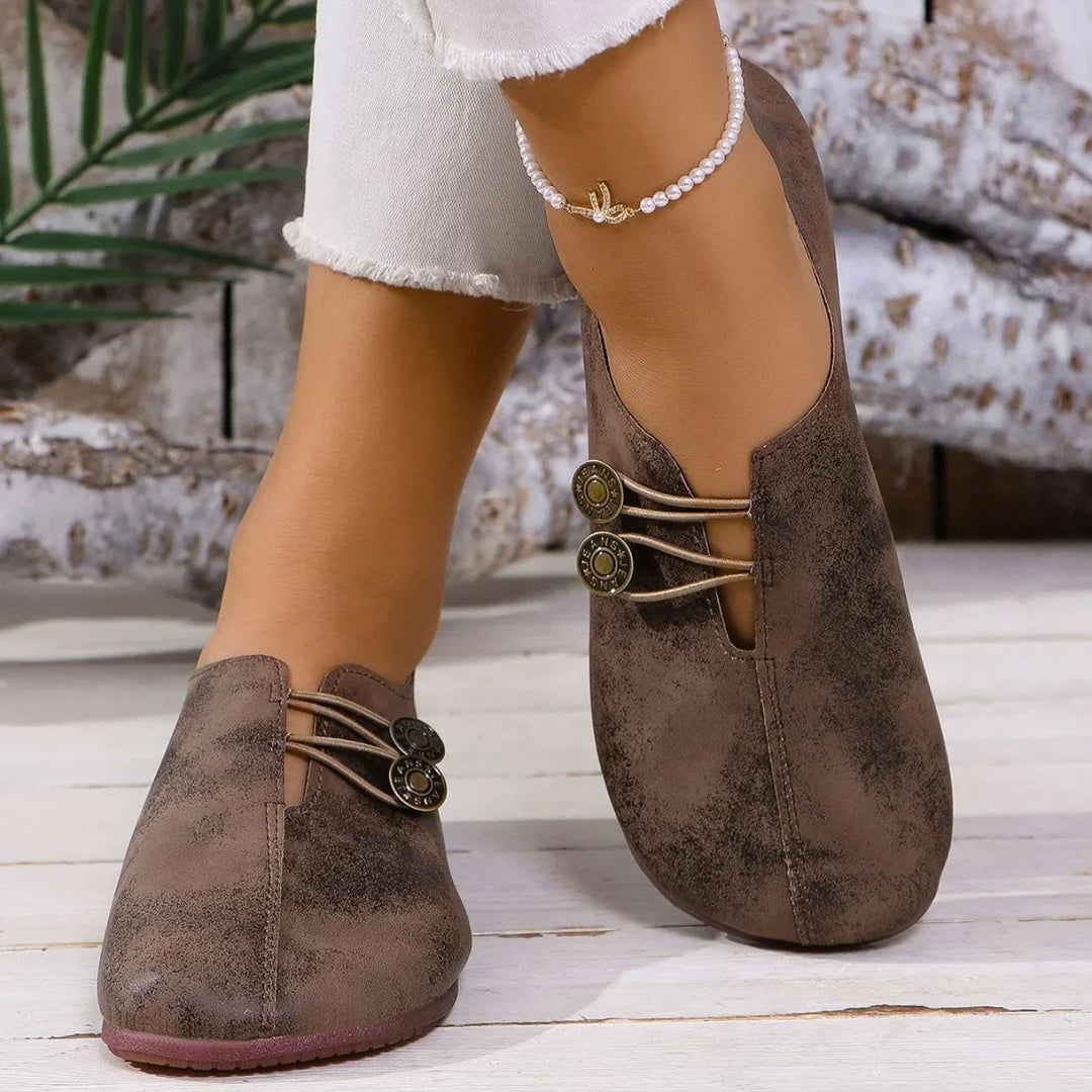 Chaussures Mocassins Bouton pour femme, vue 10