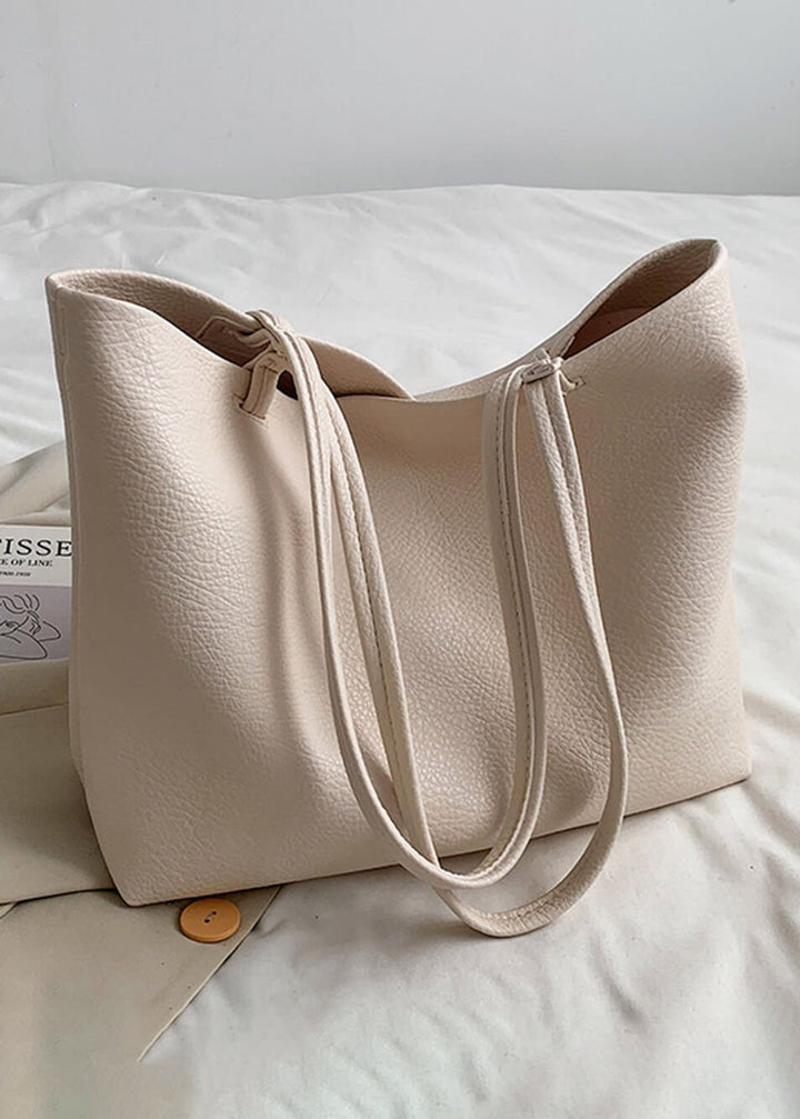 Reyna Sac Cabas Femme Design Minimaliste Spacieux en Simili-Cuir Durable