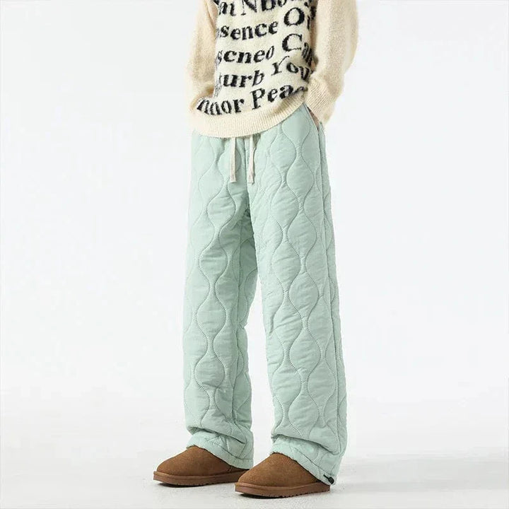 Logan Pantalon Hiver Matelassé Homme Pantalon Chaud Doublé Polaire avec Coupe Ample & Taille Élastique, vue 20