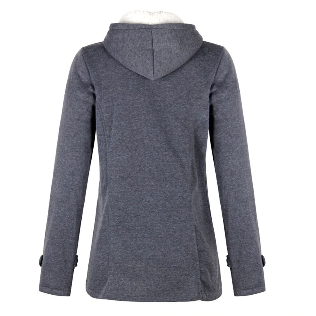 Katalina Manteau Femme Long Hiver Élégant, Chaud avec Capuche Intégrée & Poches Pratiques, vue 7