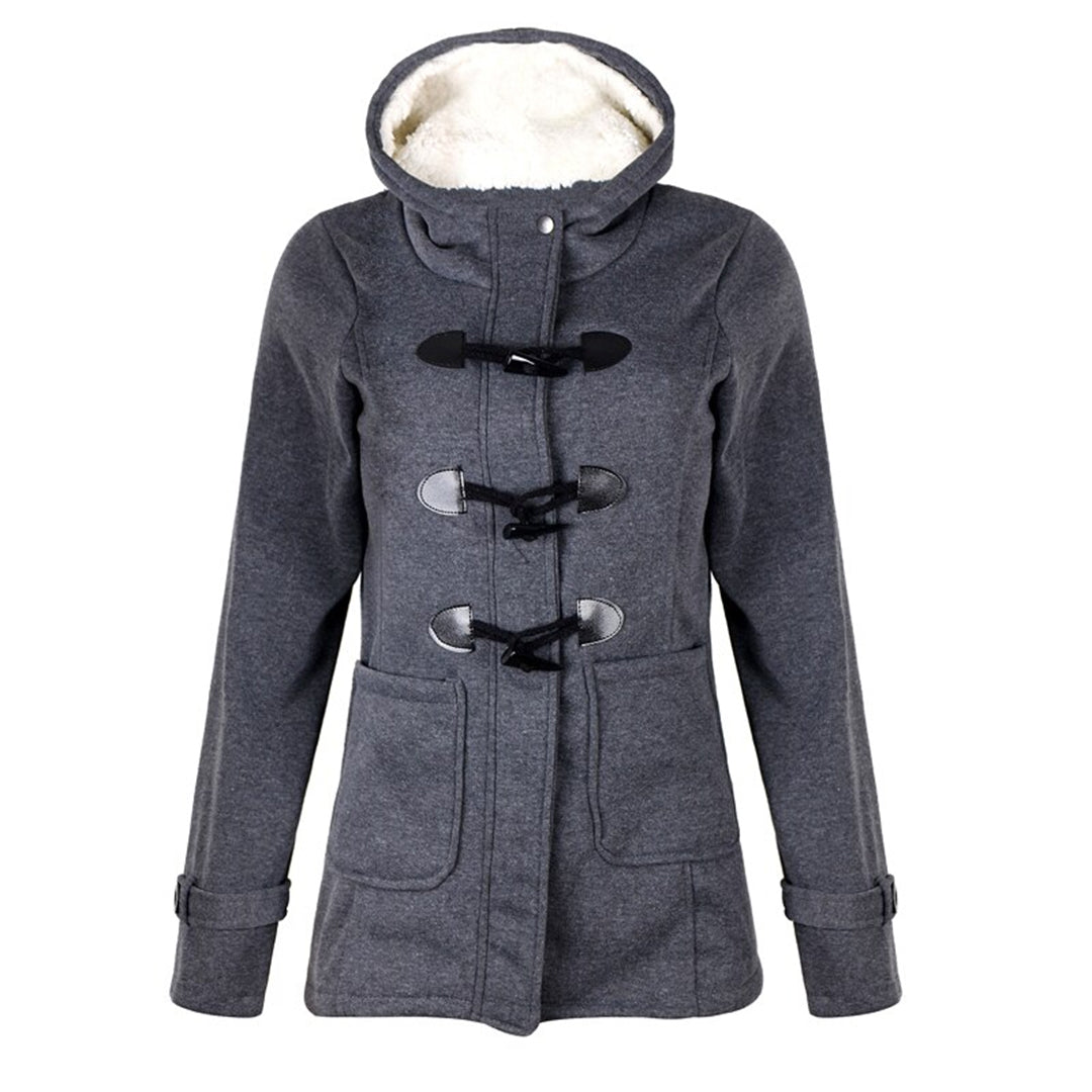 Katalina Manteau Femme Long Hiver Élégant, Chaud avec Capuche Intégrée & Poches Pratiques, vue 6