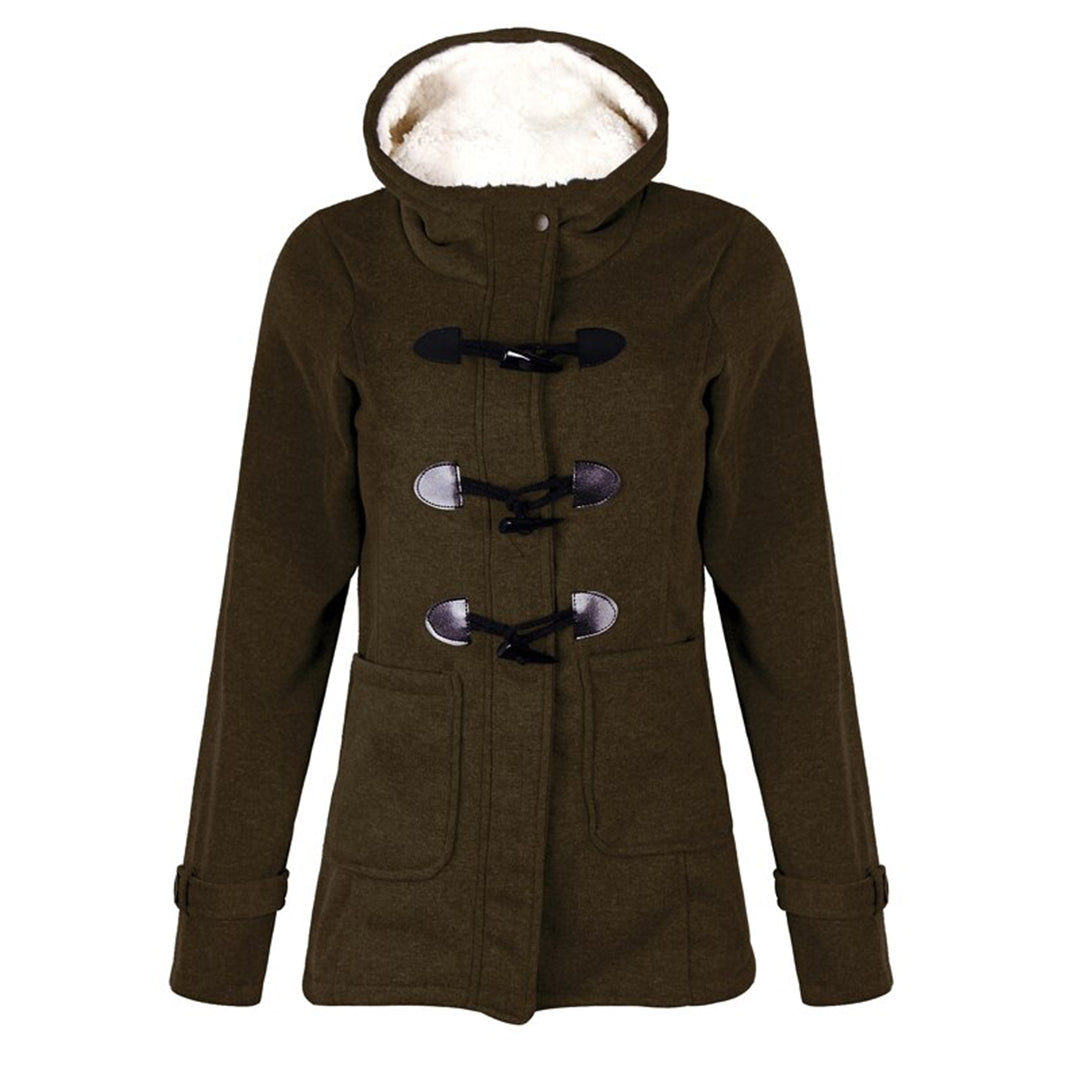 Katalina Manteau Femme Long Hiver Élégant, Chaud avec Capuche Intégrée & Poches Pratiques, vue 8