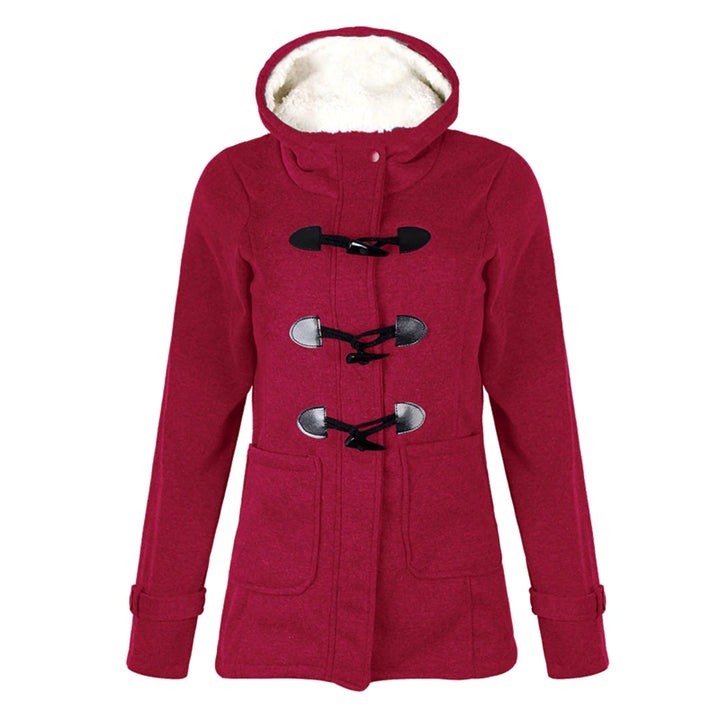 Katalina Manteau Femme Long Hiver Élégant, Chaud avec Capuche Intégrée & Poches Pratiques, vue 4