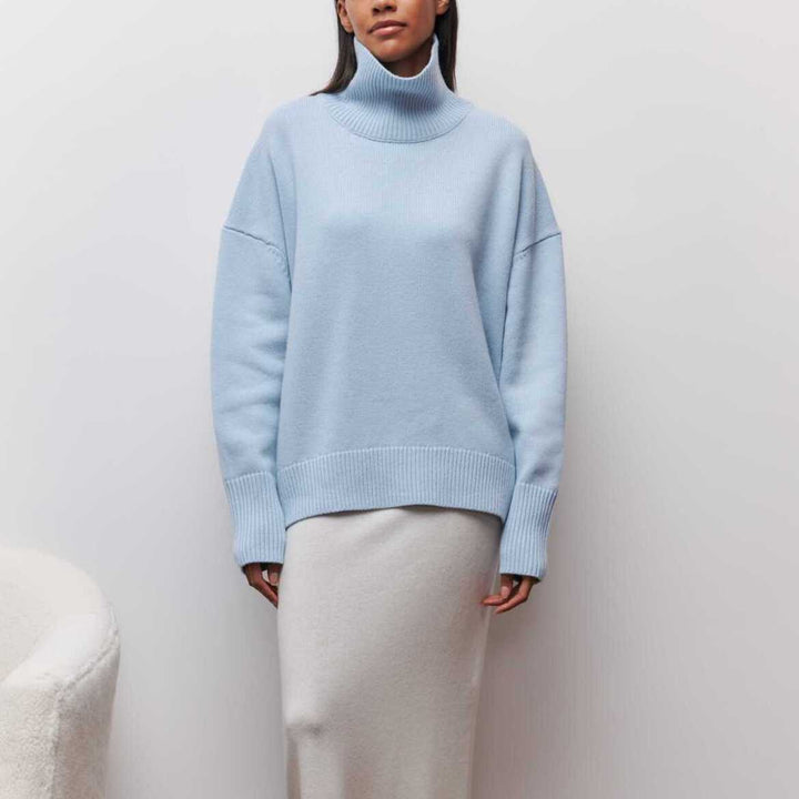 Camille Pull Femme Hiver Maille Douce Confortable & Coupe Chic Légèrement Ample, vue 9