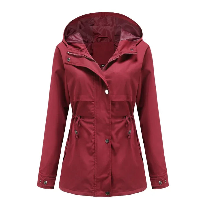 Madeline Manteau Imperméable Femme Capuche Réglable, Léger & Résistant pour Pluie, vue 2