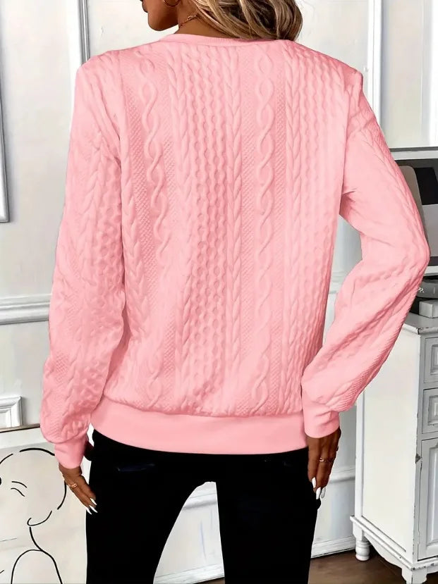 Sweat Zippé Texturé pour femme, vue 16