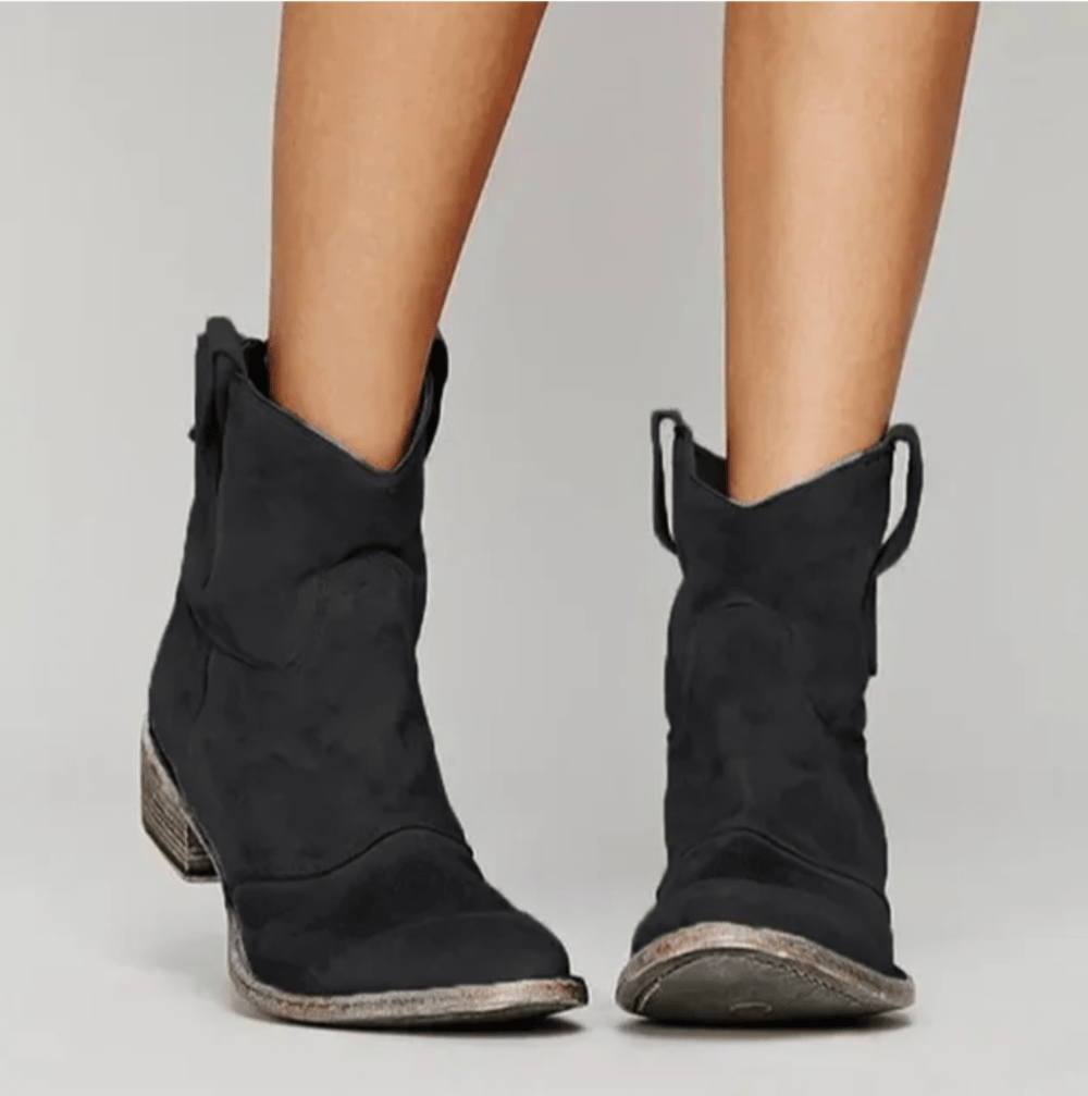 Chic Bottines à Talon Bloqué pour femme, vue 2