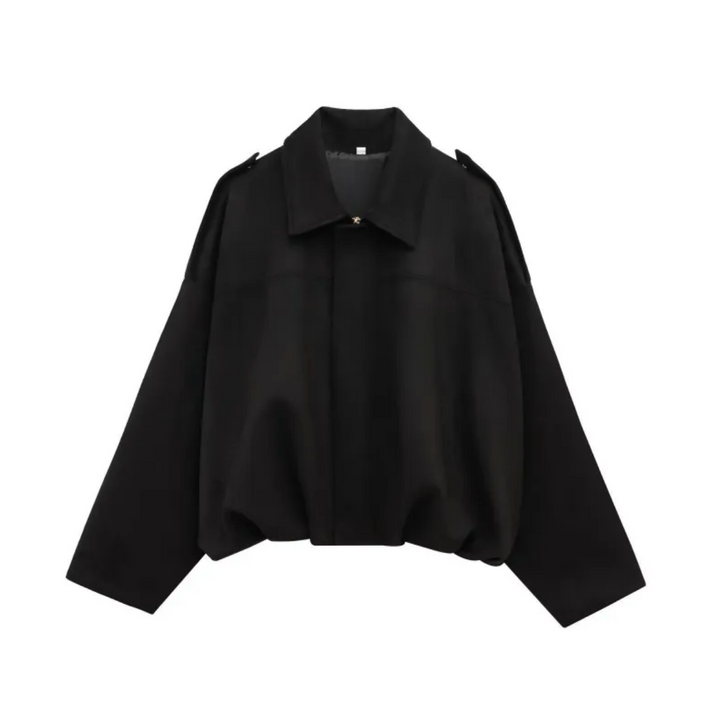 Isla Veste Femme en Daim Blouson Oversize Élégant avec Coupe Moderne & Confort Doux, vue 13