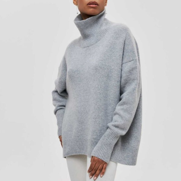 Camille Pull Femme Hiver Maille Douce Confortable & Coupe Chic Légèrement Ample, vue 6